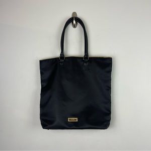 Vintage Versace Parfums Black Tote Bag